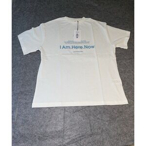 Active After Coffee I Am Here Now Mindful Tee White XL AAC-MHRN-MTS-XL-0303